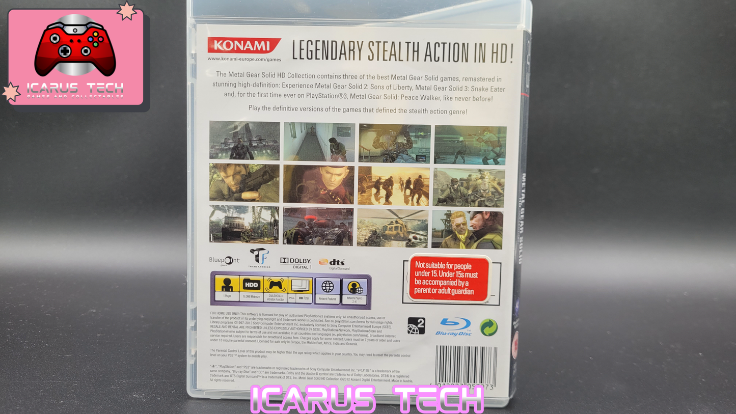 Metal Gear Solid HD Collection | PS3 | PAL | CIB