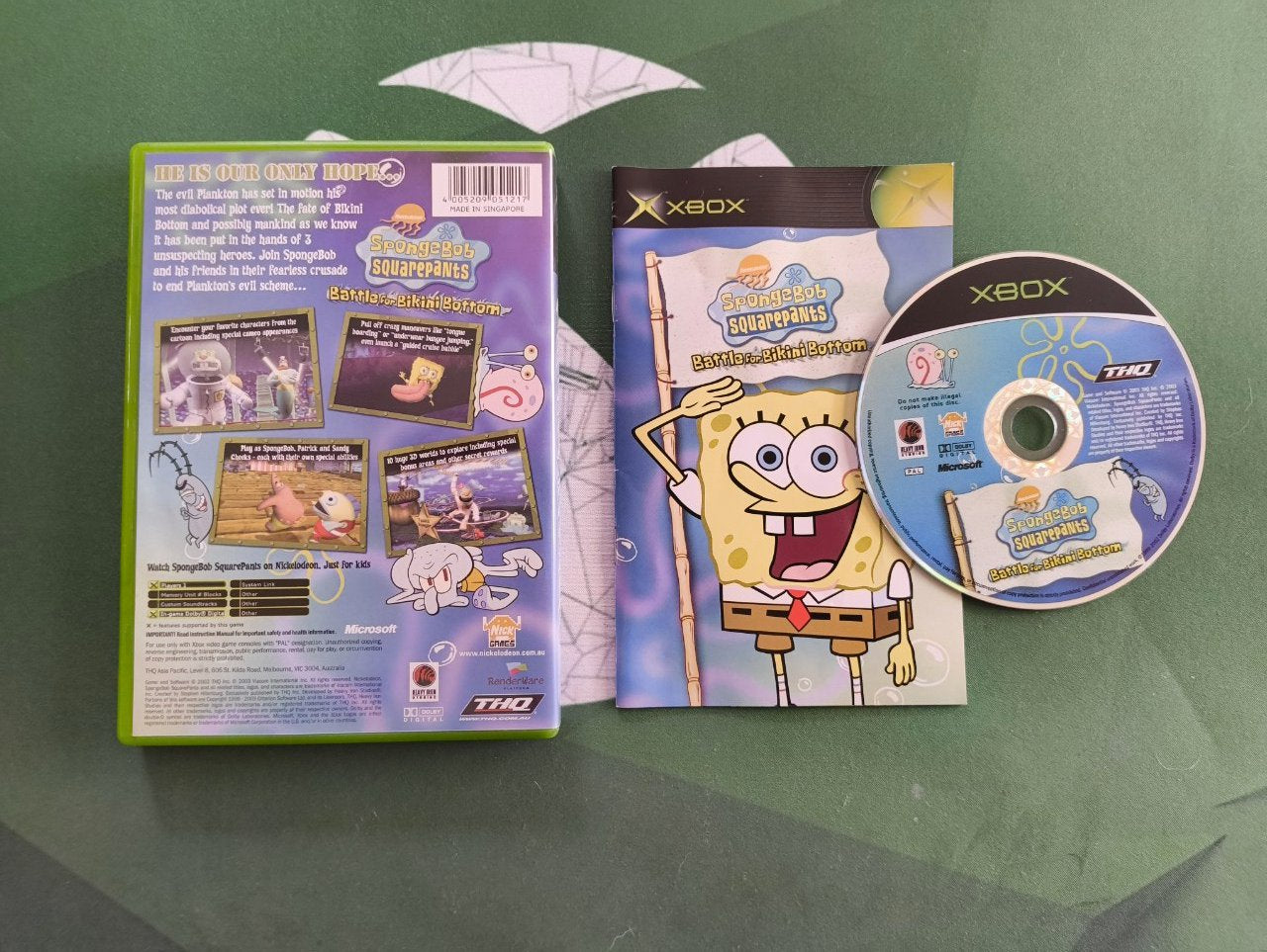 Spongebob Squarepants Battle for Bikini Bottom Xbox