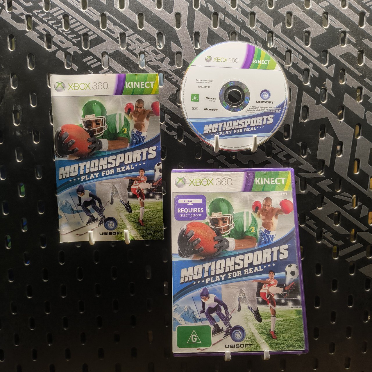 Motion Sports Play for Real Xbox 360 (Kinect) - Disk Good Condition - Manual Included