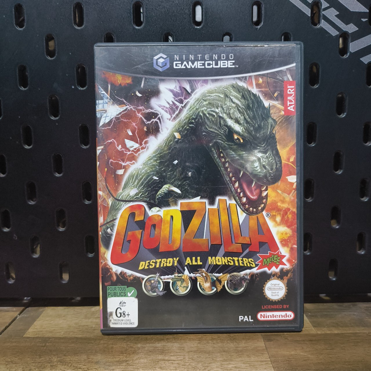 Godzilla Destroy All Monsters Melee | GC | PAL | CIB