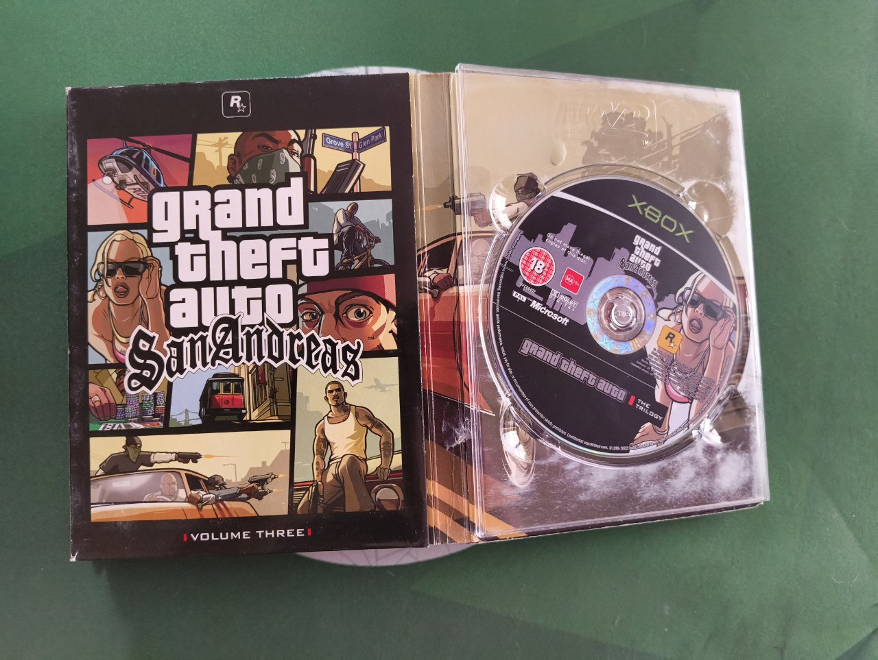 Grand Theft Auto the Trilogy Xbox - No Manual