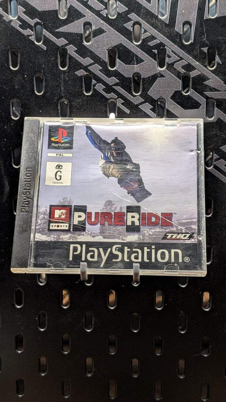 Pure Ride | PS1 | PAL | Ex-Rental | No Manual