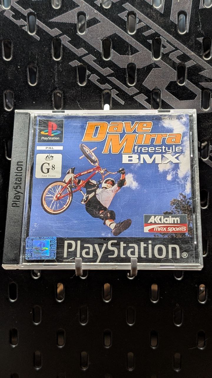 Dave Mirra Freestyle BMX | PS1 | PAL | No Manual