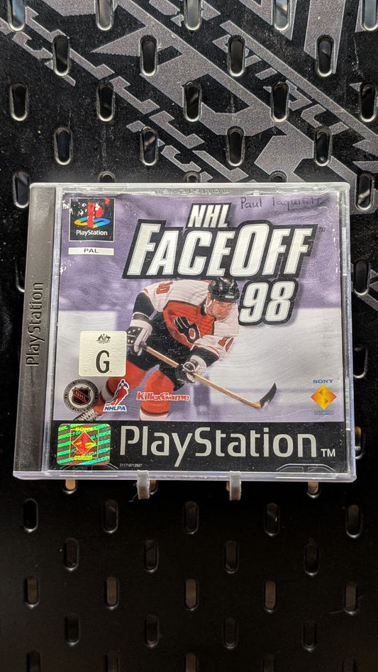 NHL FaceOff 98 | PS1 | PAL | CIB