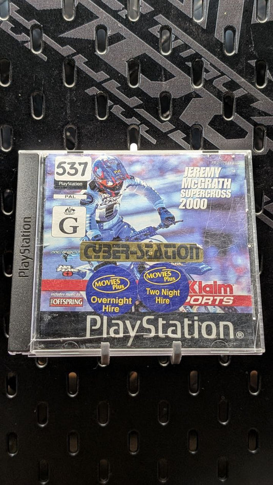 Jeremy McGrath Supercross 2000 | PS1 | PAL | CIB