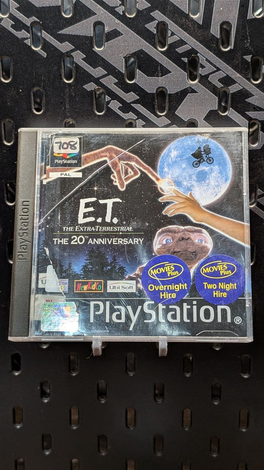 ET the Extra Terrestrial: 20th Anniversary | PS1 | PAL | CIB | Ex-Rental