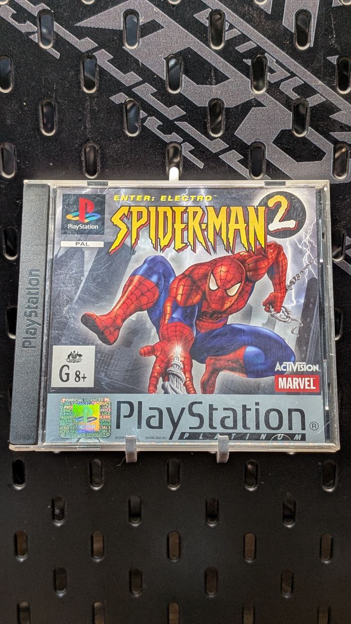 Spiderman 2 Enter Electro [Platinum] | PS1 | PAL | CIB