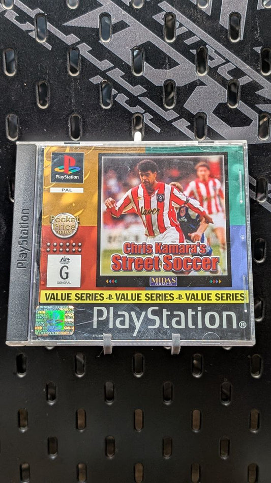 Chris Kamara's Street Soccer | PS1 | PAL | CIB