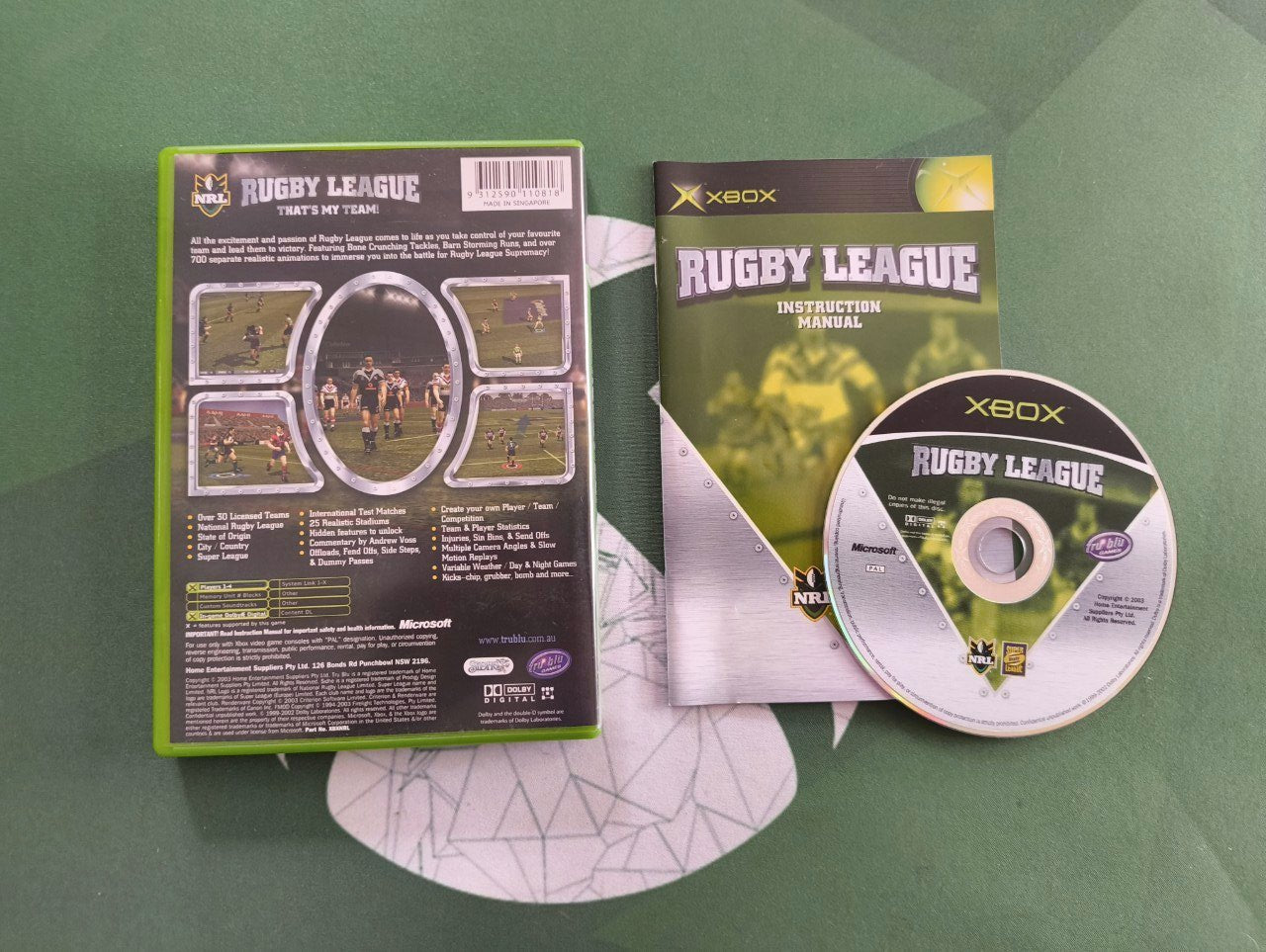 Rugby League Xbox