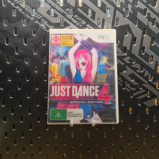 Just Dance 4 [Special Edition Lenticular Cover] | WII | PAL | CIB