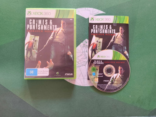 Crimes and Punishments Sherlock Holmes Xbox 360