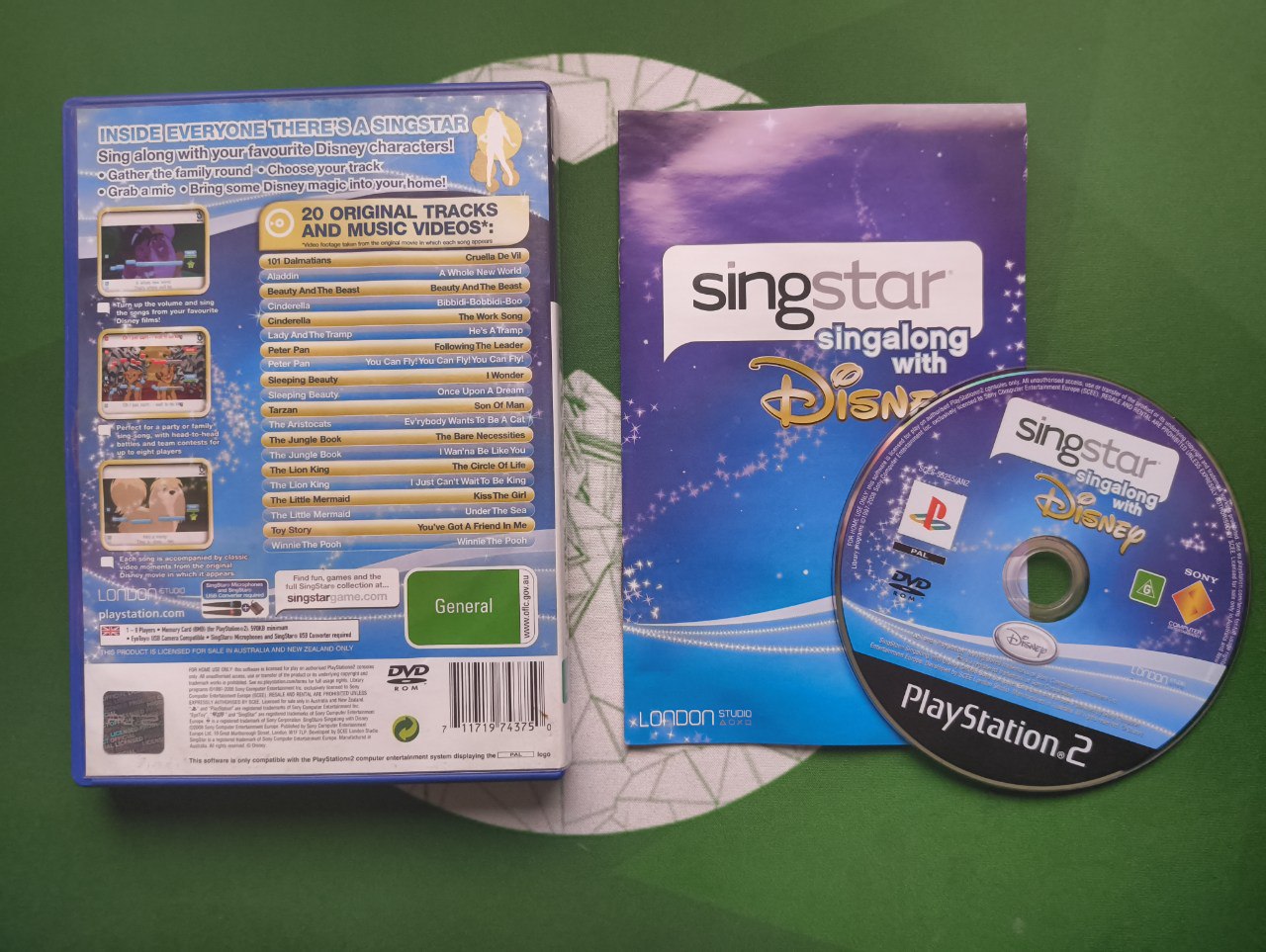 SingStar Singalong with Disney PS2