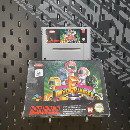 Mighty Morphin Power Rangers | SNES | PAL | NO MANUAL