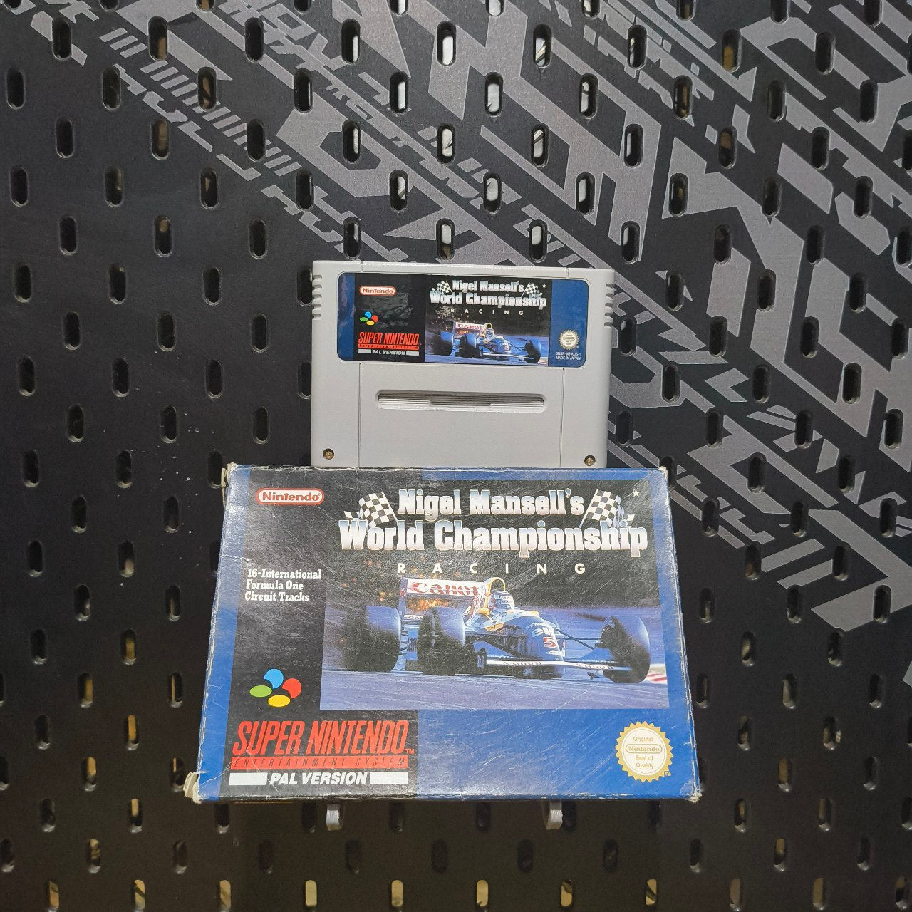 Nigel Mansell's World Championship Racing | SNES | PAL | NO MANUAL