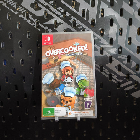 Overcooked! [Special Edition Code in Box] | SWITCH | PAL | Sealed