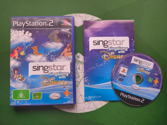 SingStar Singalong with Disney PS2