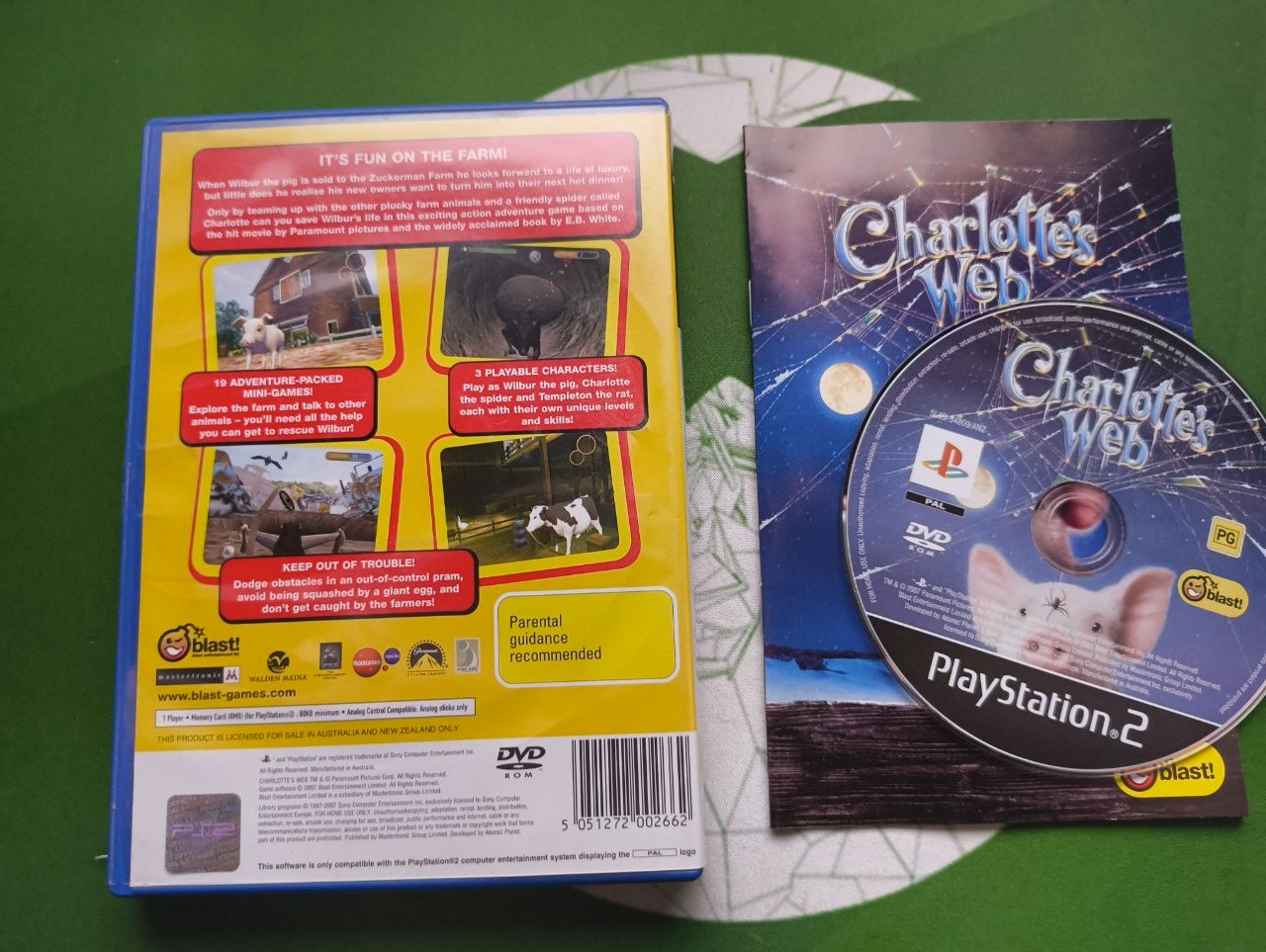 Charlotte's Web PS2