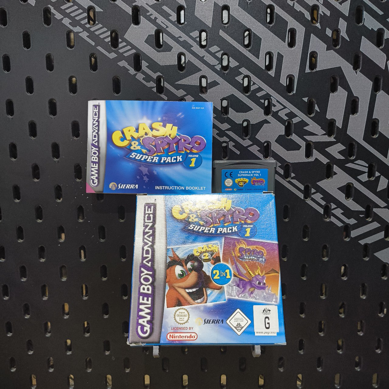 Crash & Spyro Super Pack Volume 1 | GBA | PAL | CIB