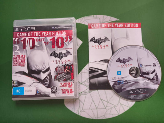 Batman Arkham City GOTY Edition PS3