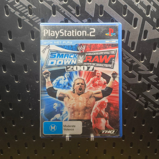 WWE Smackdown vs. Raw 2007 | PS2 | PAL | CIB