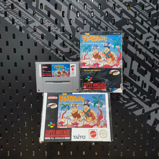 The Flintstones The Treasure of Sierra Madrock | SNES | PAL | CIB