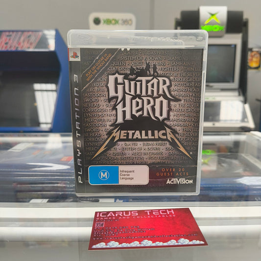 Guitar Hero: Metallica | PS3 | PAL | CIB