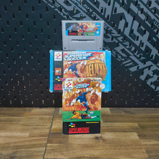 International Superstar Soccer Deluxe | SNES | PAL | CIB