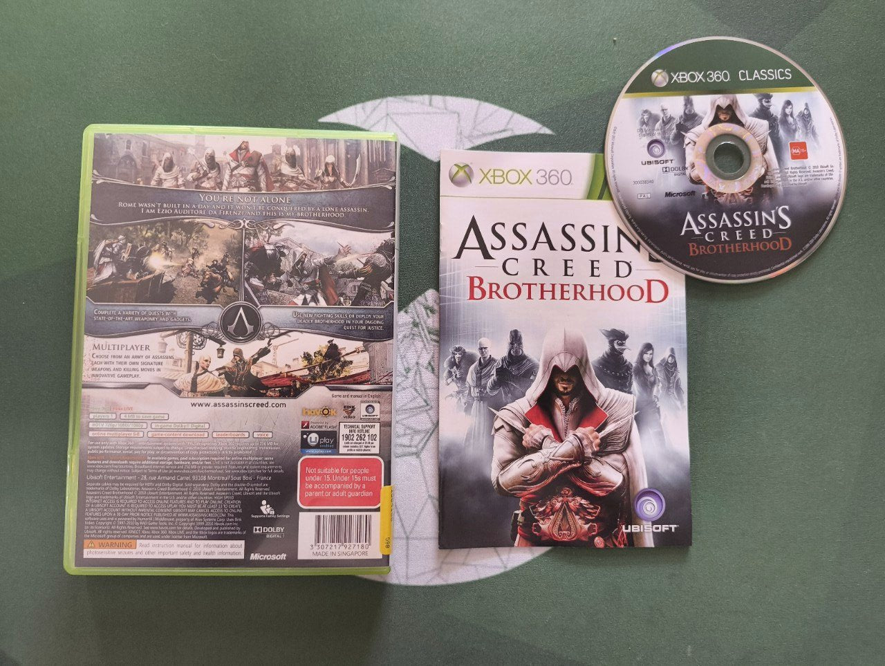 Assassins Creed Brotherhood Xbox 360