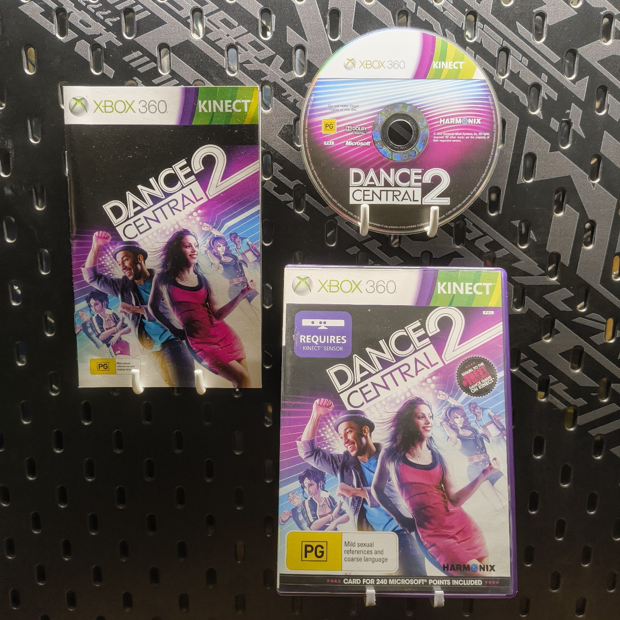 Dance Central 2 Xbox 360 (Kinect) - Disk Good Condition - Manual Included