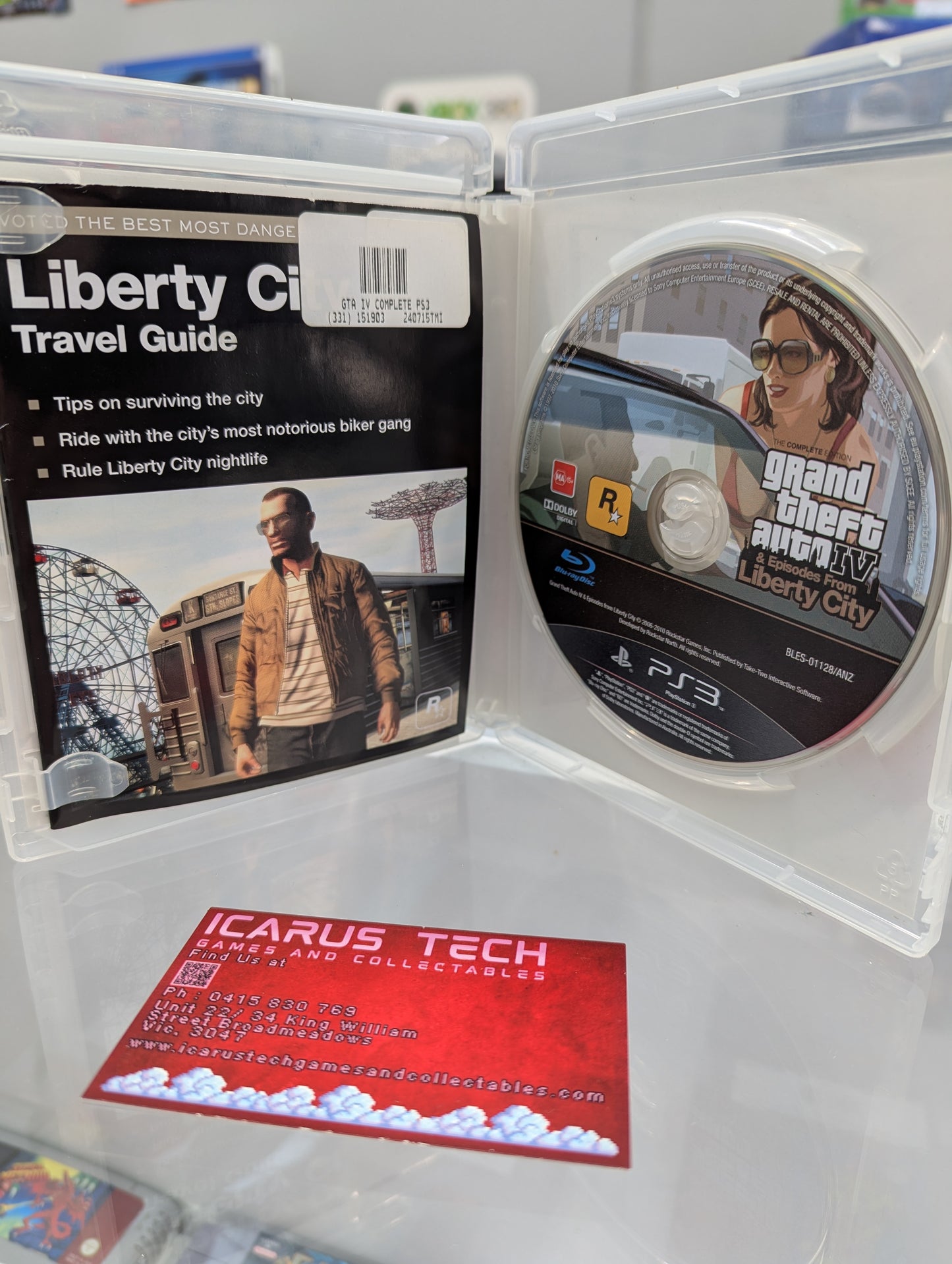 Grand Theft Auto IV & Episodes From Liberty City: Complete Edition | PS3 | PAL | CIB