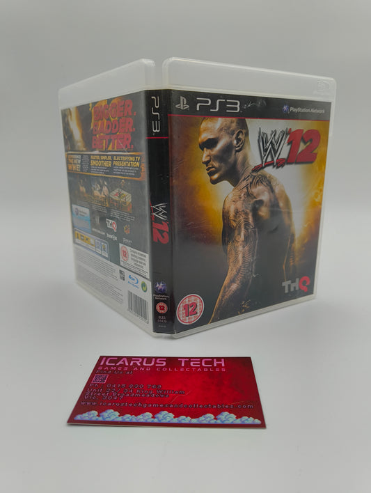 WWE '12 | PS3 | PAL | CIB
