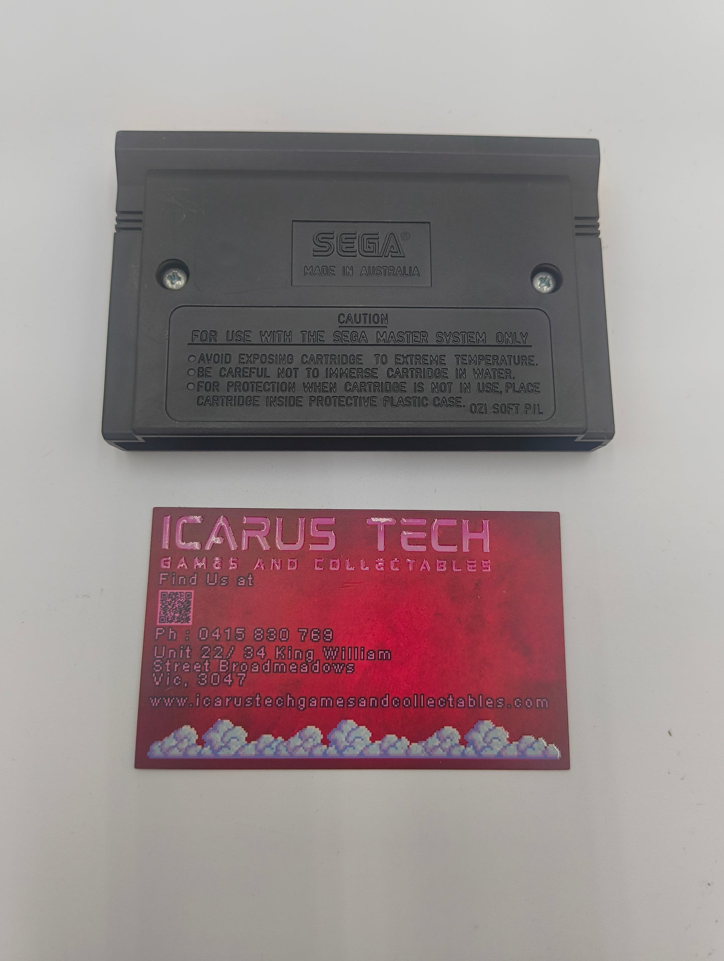 Hang-On | SMS | PAL | Cart Only