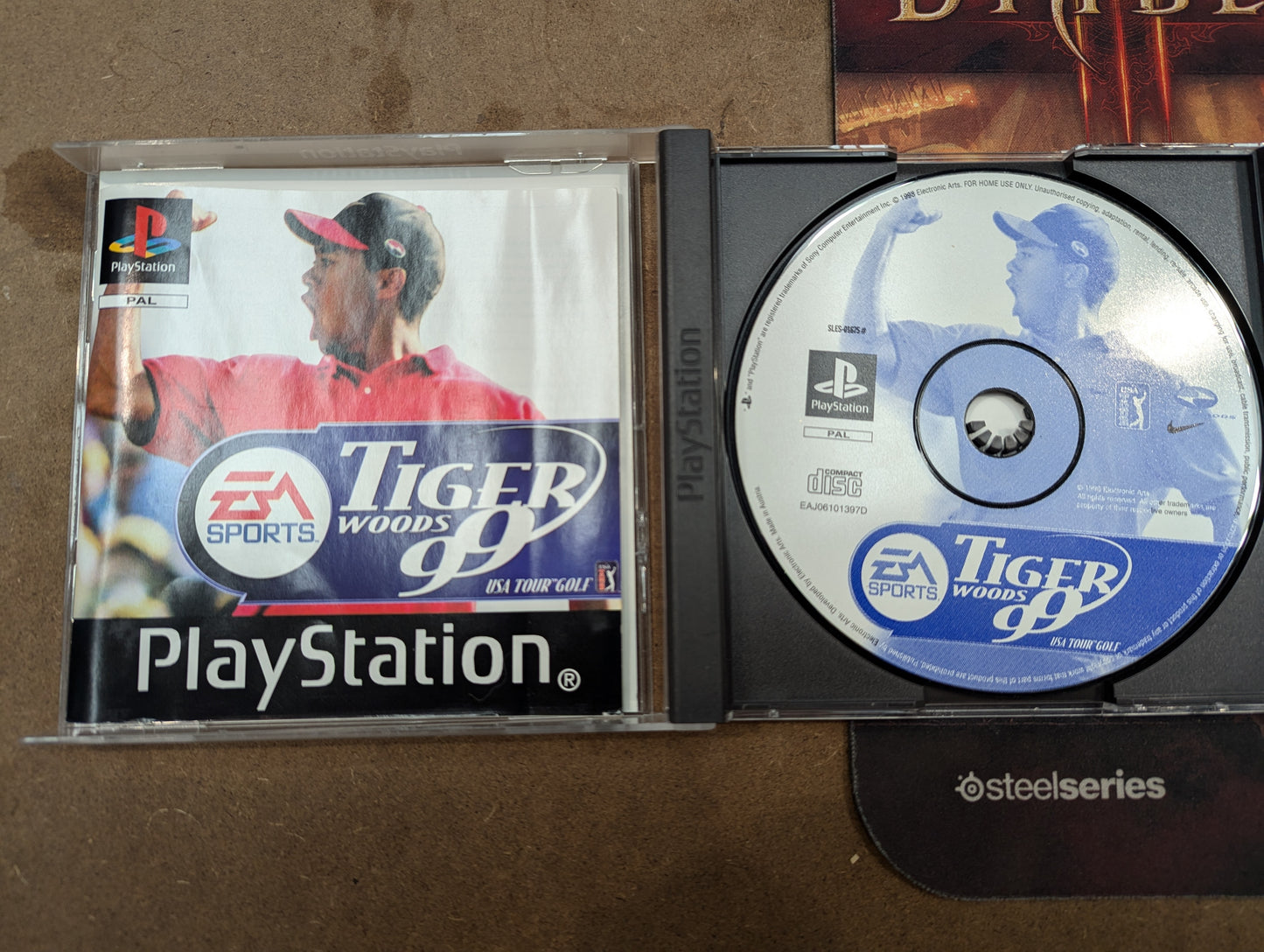 Tiger Woods PGA Tour Golf 99 | PS1 | PAL | CIB