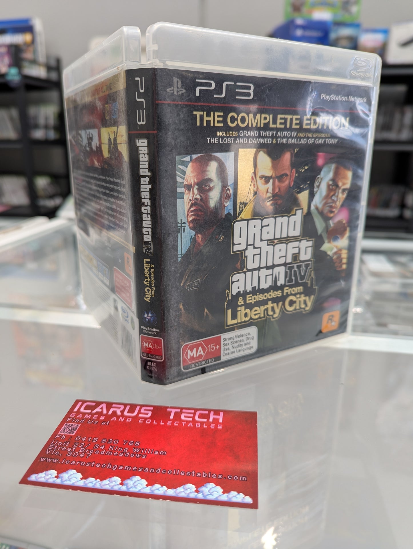Grand Theft Auto IV & Episodes From Liberty City: Complete Edition | PS3 | PAL | CIB