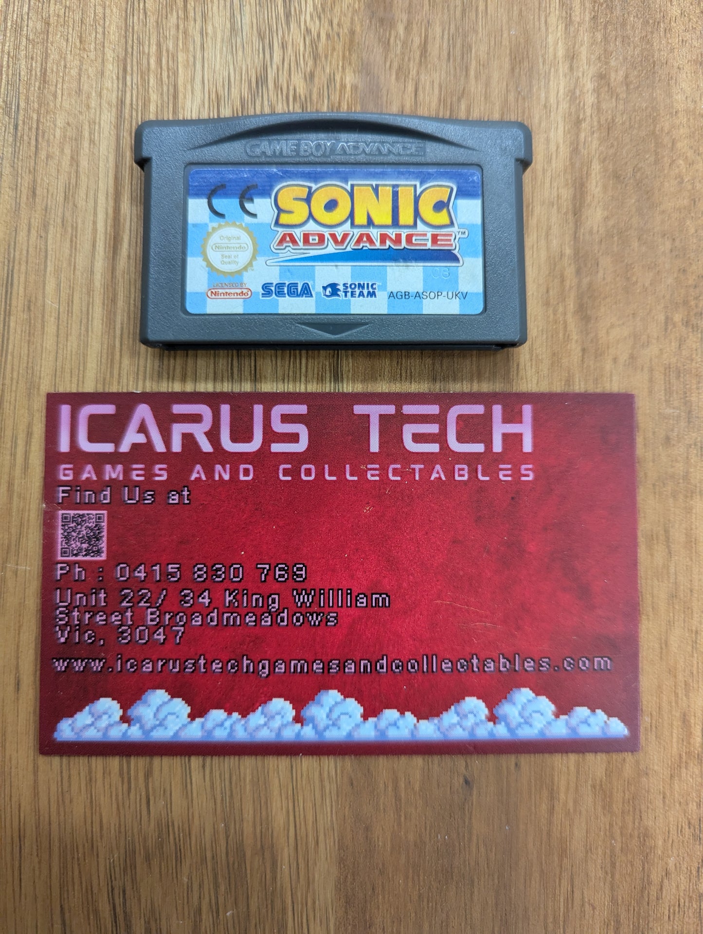 Sonic Advance | GBA | PAL | Cart Only