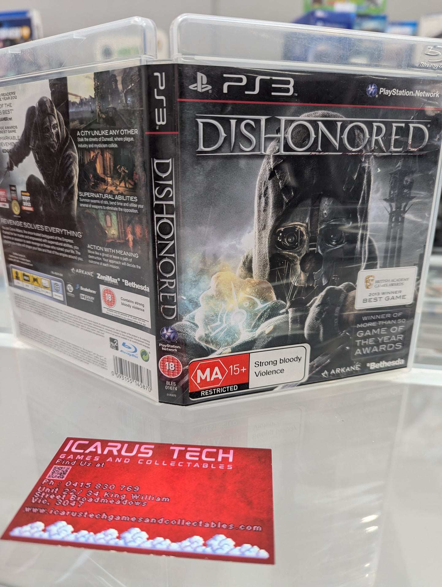 Dishonored | PS3 | PAL | CIB