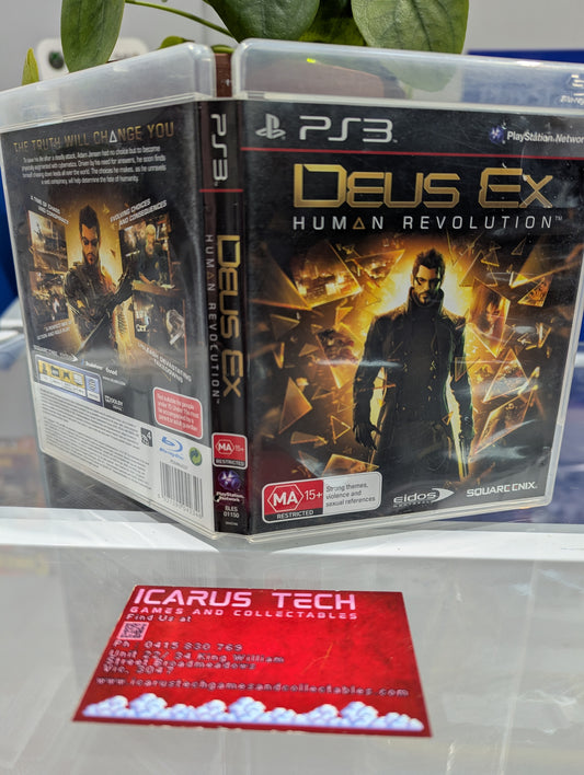 Deus Ex: Human Revolution | PS3 | PAL | CIB