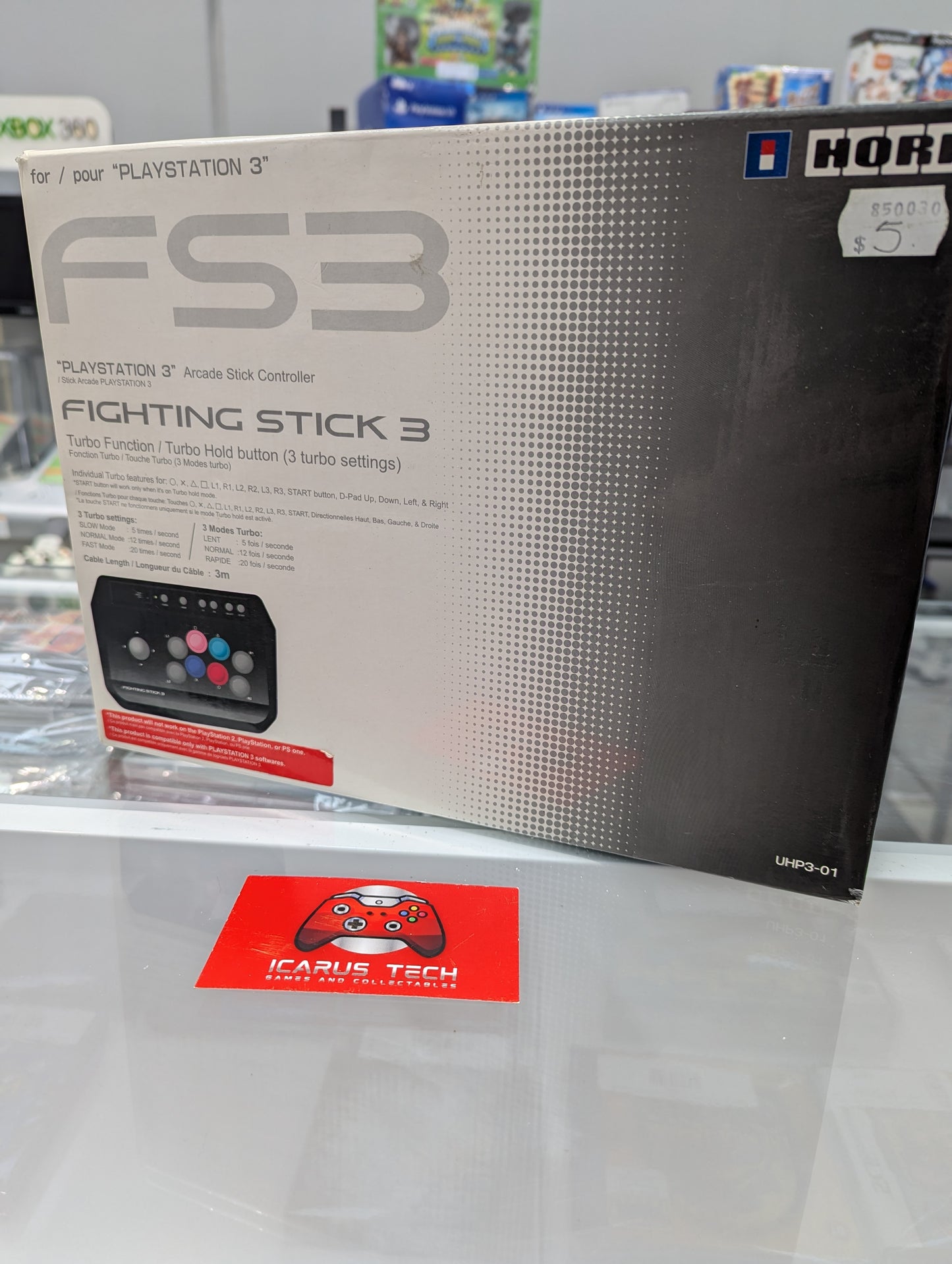 Hori Fighting Stick 3 | PS3 | PAL | CIB