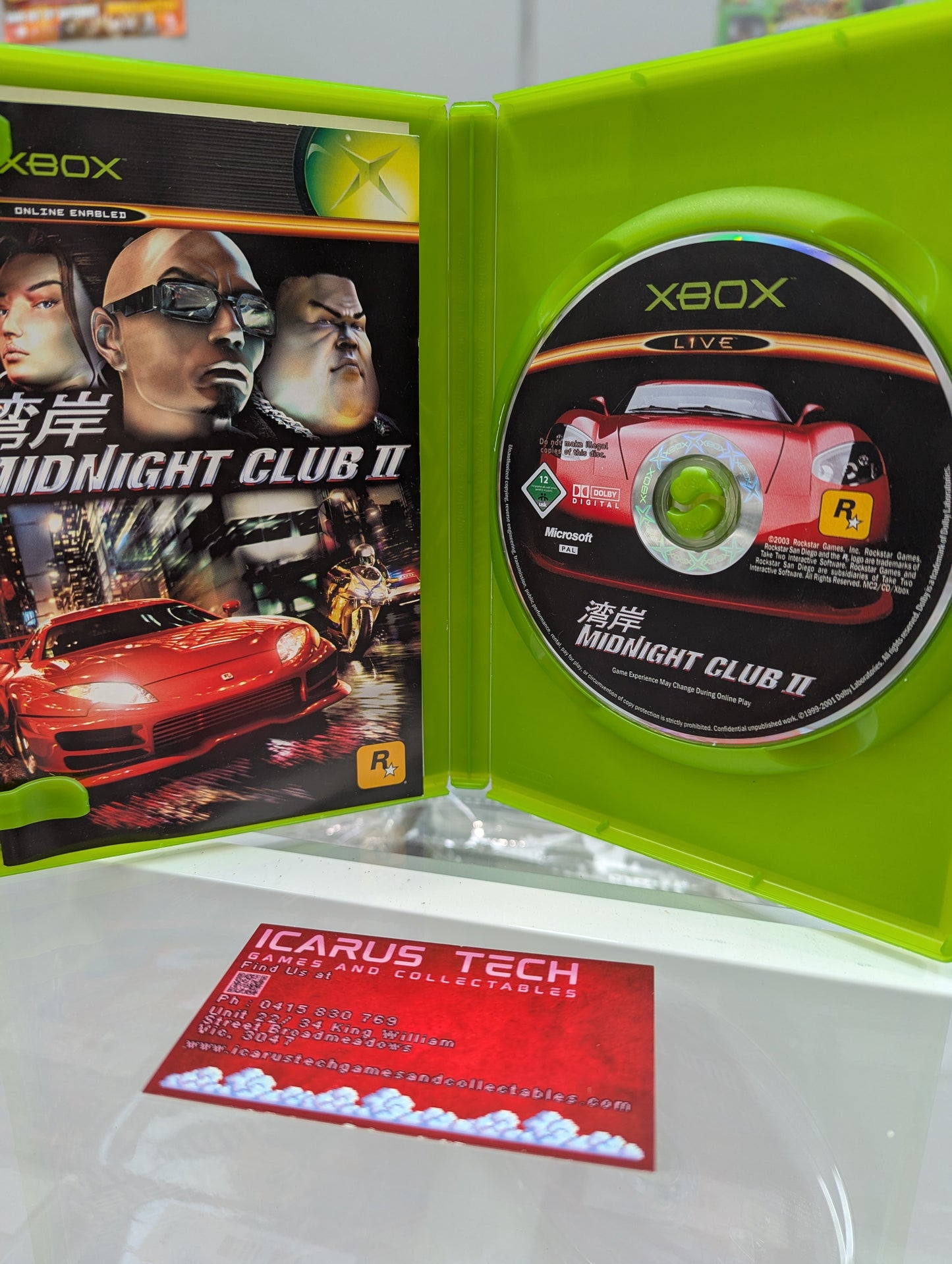 Midnight Club II | XBOX | PAL | CIB