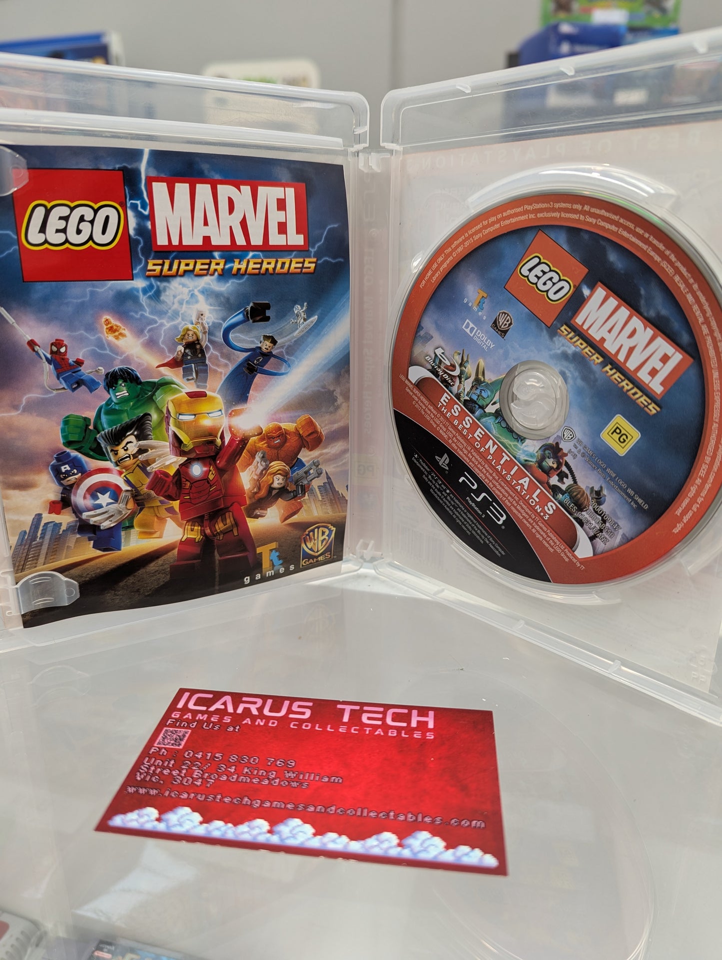 LEGO Marvel Super Heroes [Essentials] | PS3 | PAL | CIB