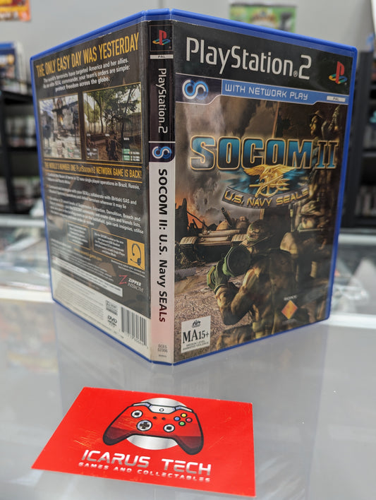 SOCOM II US Navy Seals | PS2 | PAL | No Manual