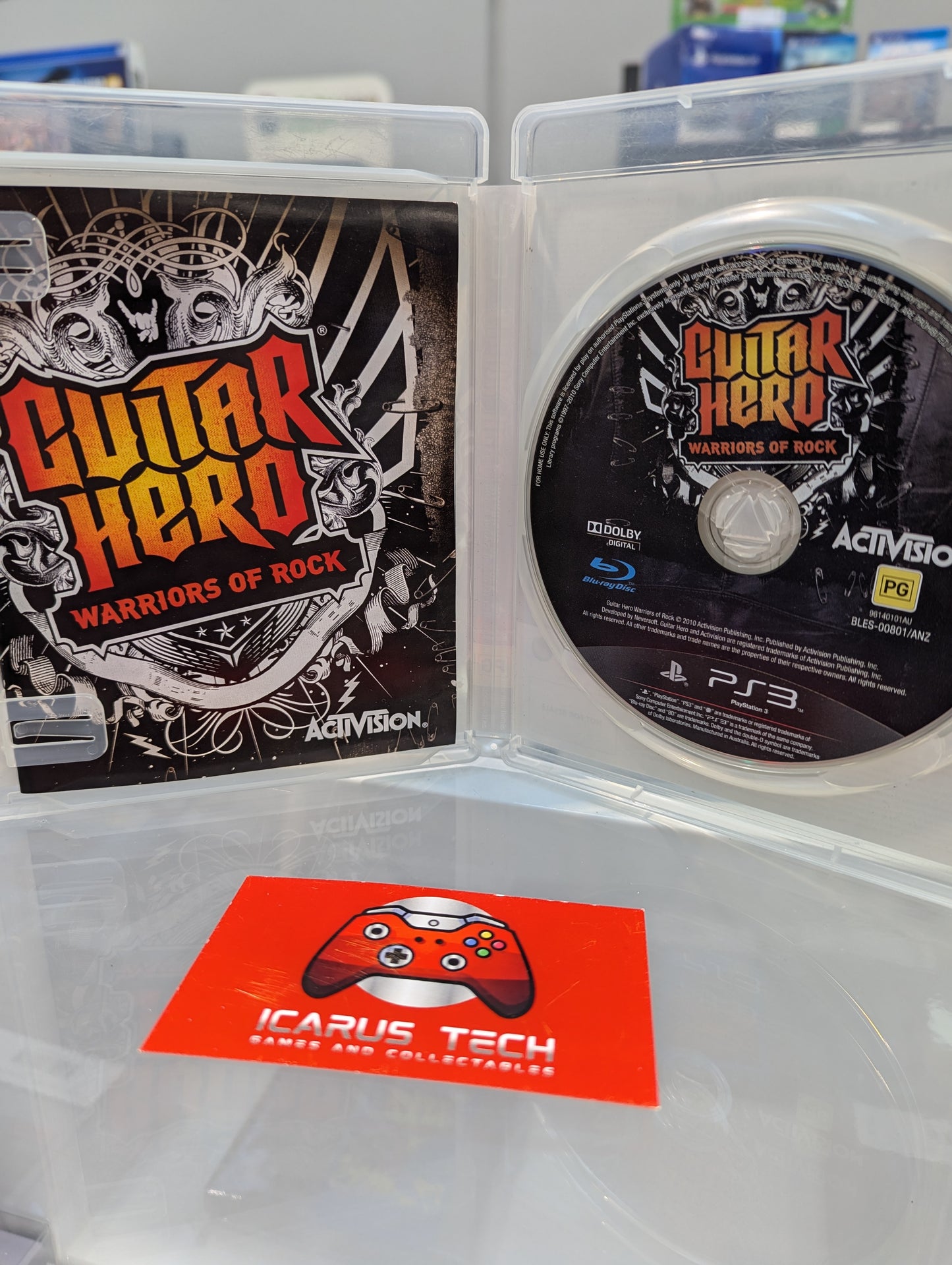 Guitar Hero: Warriors of Rock | PS3 | PAL | CIB