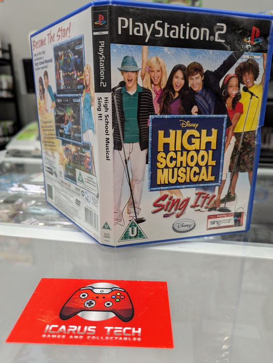High School Musical: Sing It | PS2 | PAL | CIB