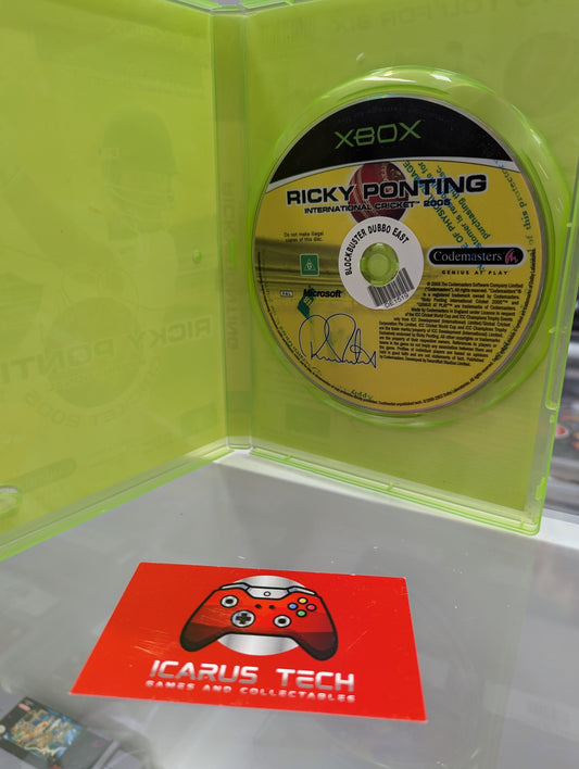 Ricky Ponting International Cricket 2005 | XBOX | PAL | No Manual