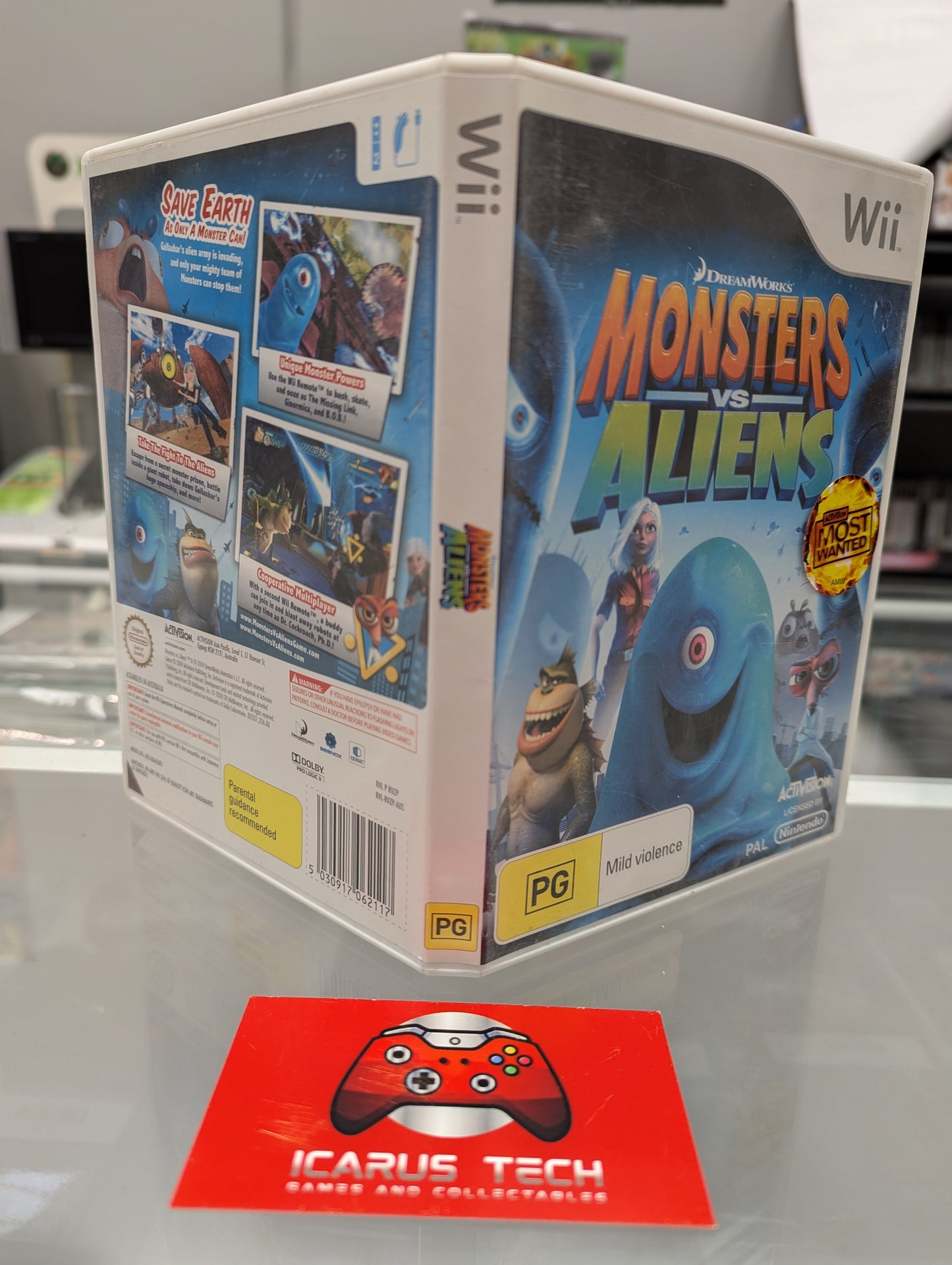 Monsters vs Aliens | Wii | PAL | CIB