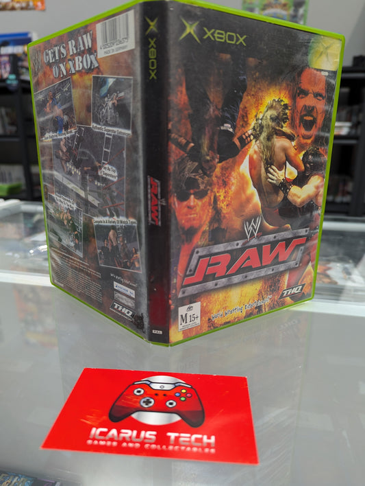 WWF RAW | XBOX | PAL | No Manual