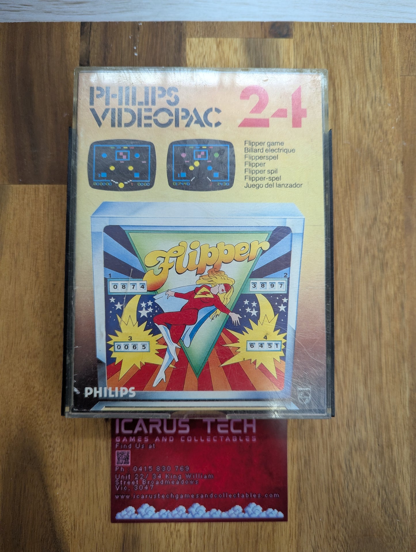 24. Flipper Game | G7000 | PAL | CIB