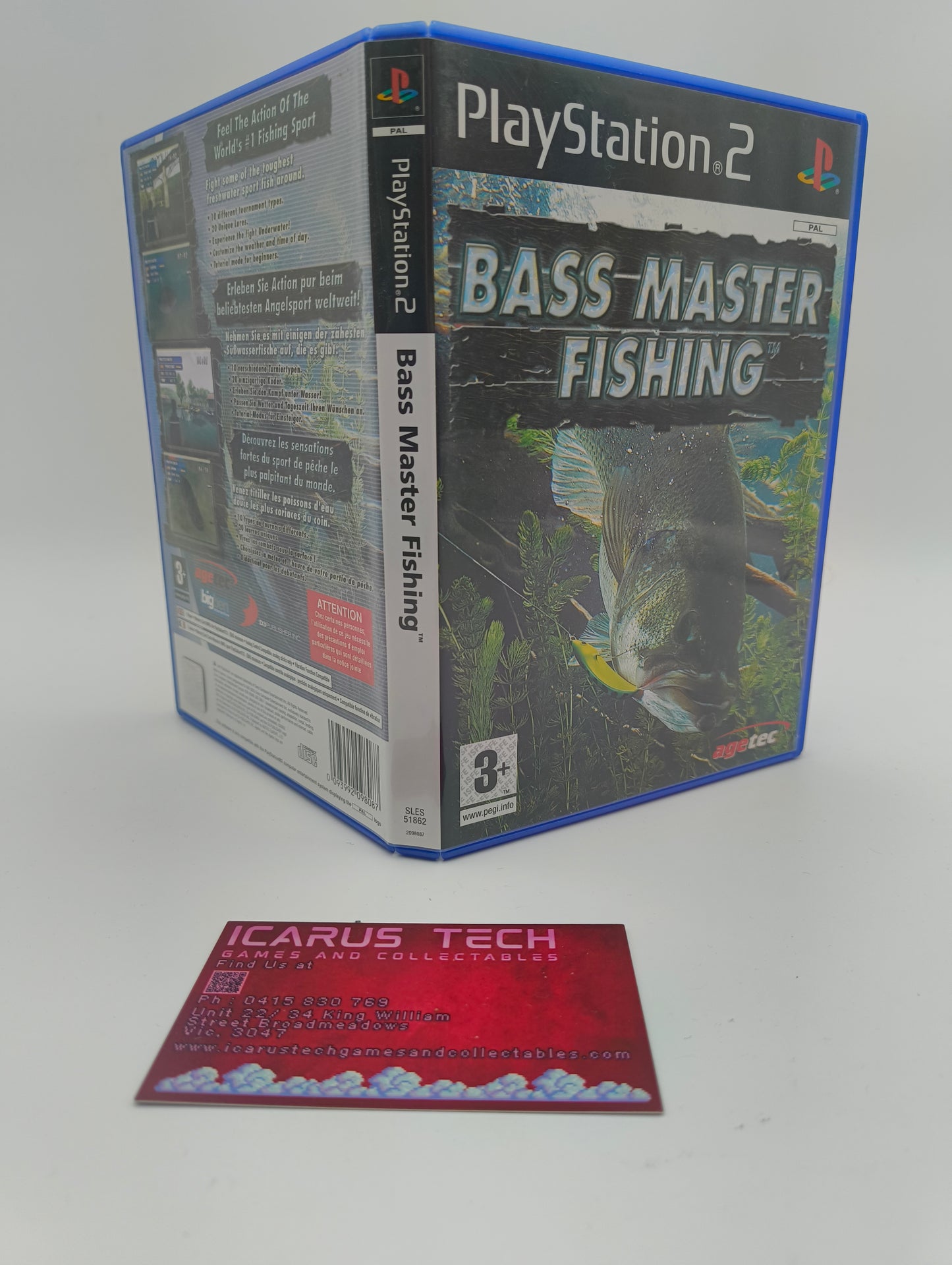 Bass Master Fishing | PS2 | PAL | No Manual