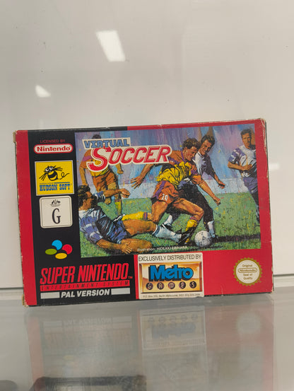 Virtual Soccer | SNES | PAL | CIB