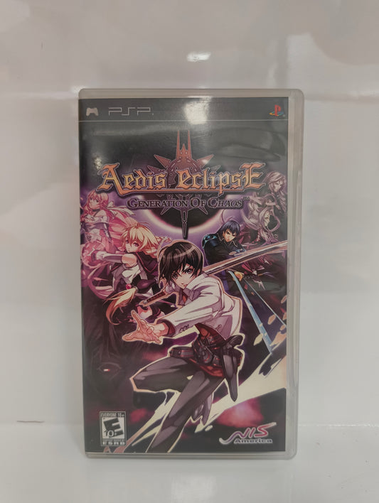 Aedis Eclipse Generation of Chaos | PSP | PAL | CIB